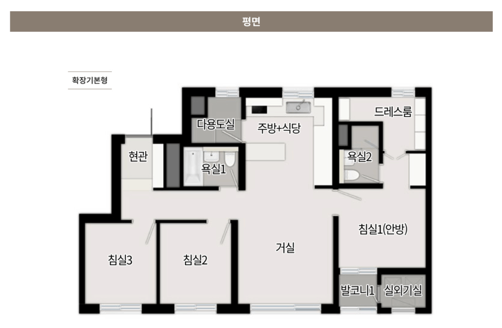 청주 센텀 푸르지오_세대안내2